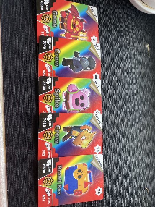 Бравл Старс сет!!! Картки + Брилки!!!