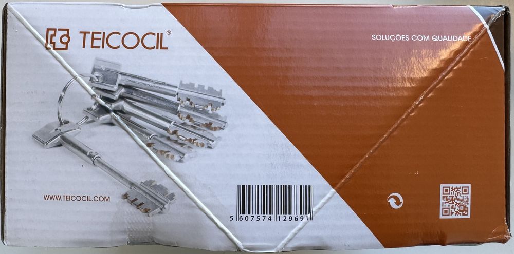 Fechadura de sobrepor  2 trancas Teicocil 9072