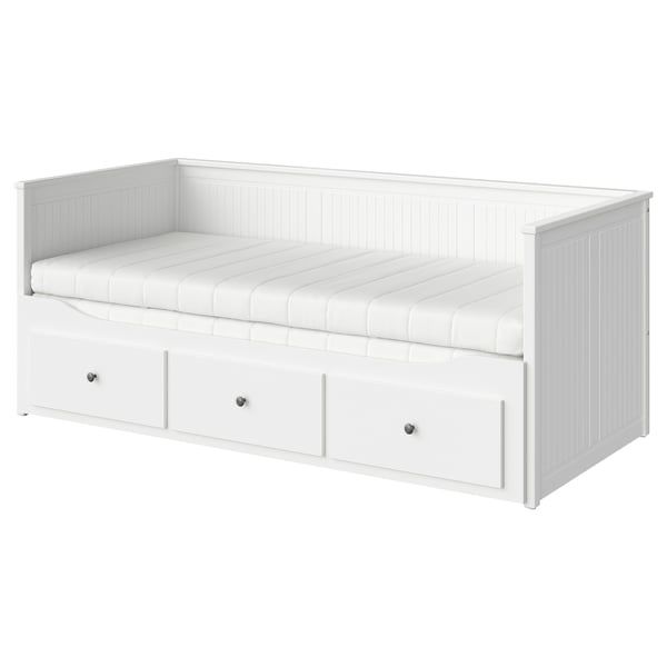 Hemnes łóżko rozkladane Ikea z materacem