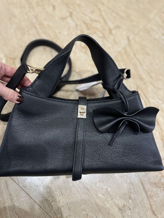 Сумка с натуральной кожи maxmara weekend