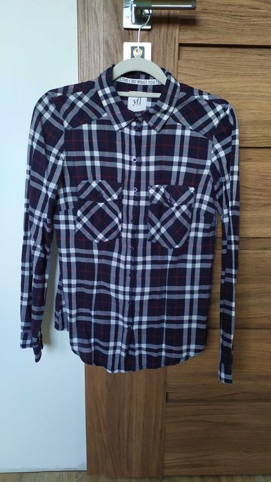 Reserved - koszula w kratkę r. XS