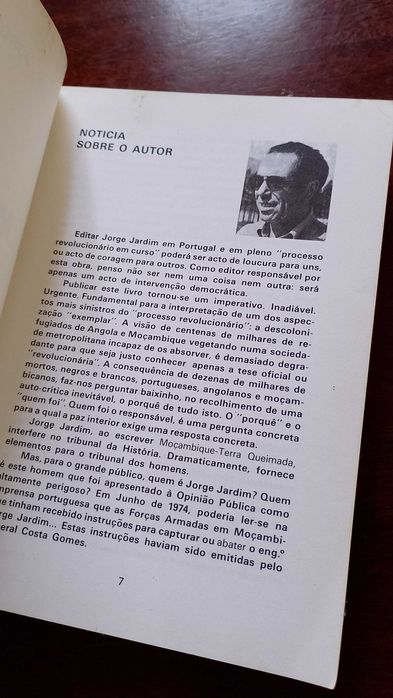 Moçambique Terra Queimada 1976 Jorge Jardim