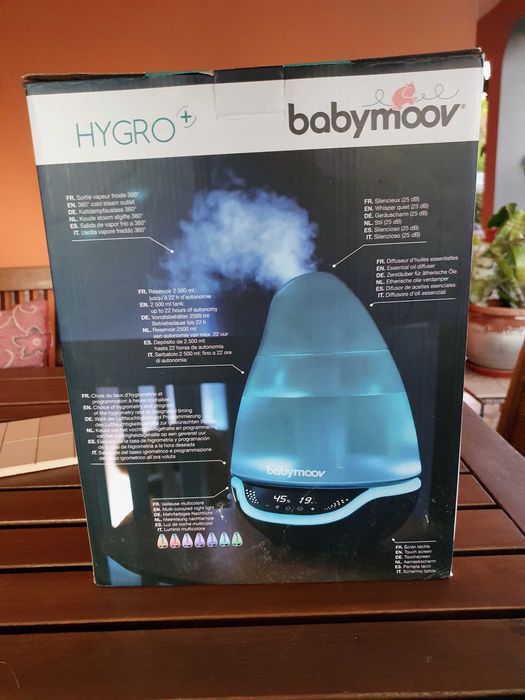 Humidificador silencioso programável Babymoov