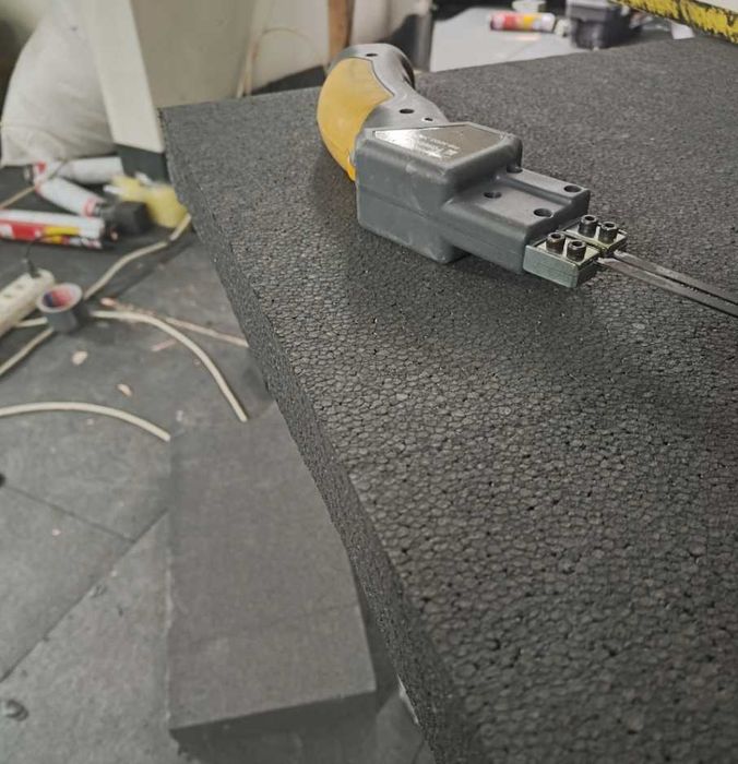 NOWY Nóż Termiczny do Styropianu EPS XPS Przecinarka 150W 500°C Walizka