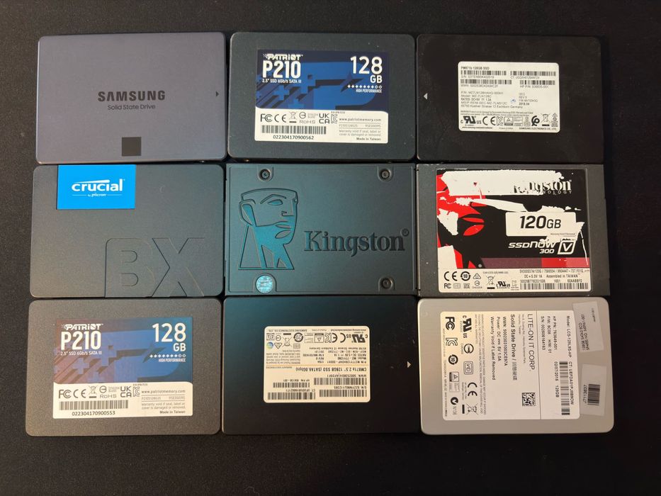 Discos SSD 120GB, 128GB