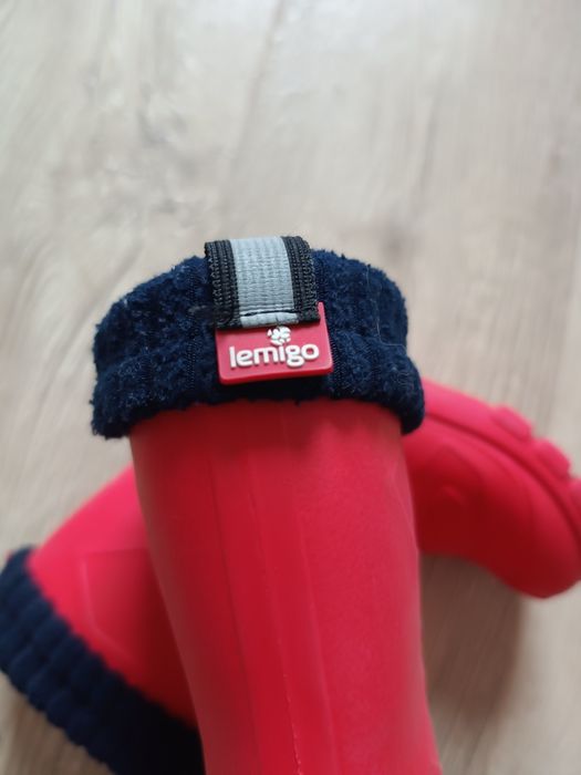 Kalosze dziecięce z ocieplaczem rozmiar 26 lekkie