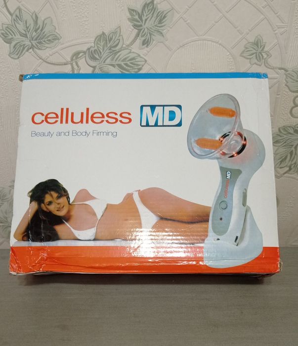 Антицеллюлитный вакуумный массажёр "Celluless MD ", новый.