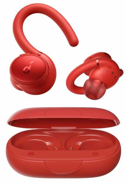 Навушники Anker X10 SoundСore Sport Чорні/Червоні