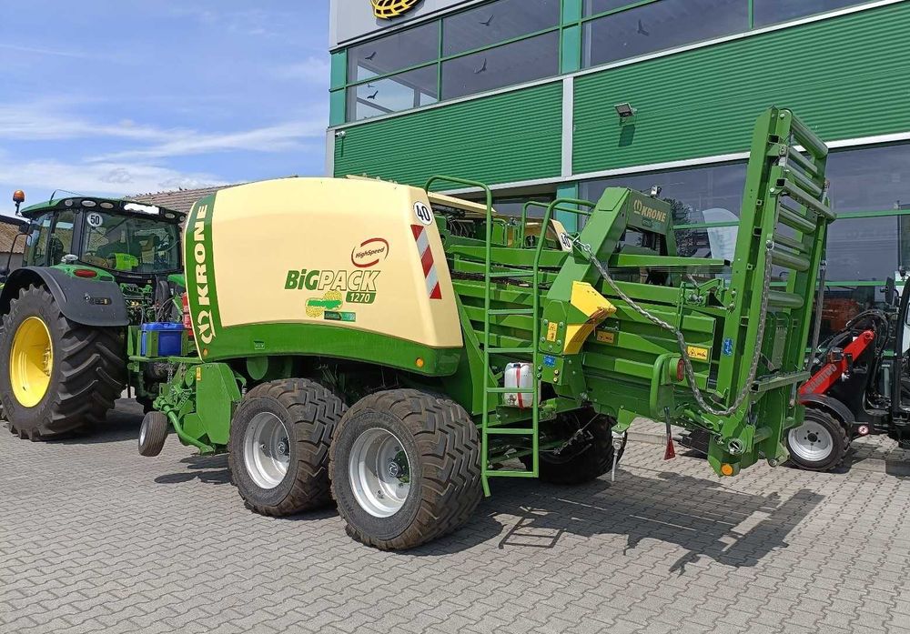 Тюковий прес-підбирач Krone BIG PACK 1270 HS