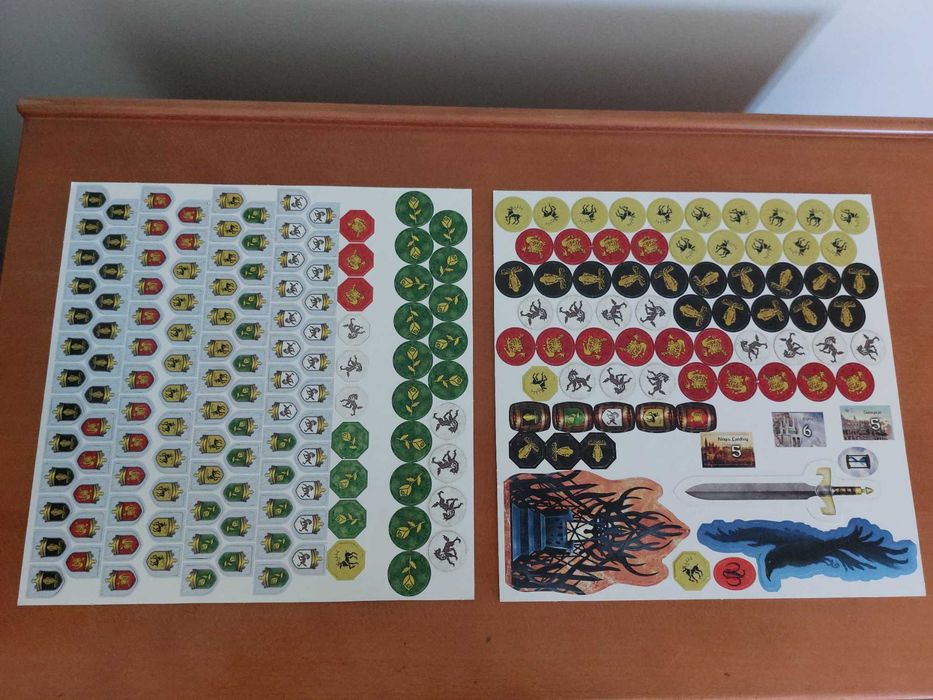 A Game of Thrones, 1st Edition, EN, (Board Game, Jogo de Tabuleiro)