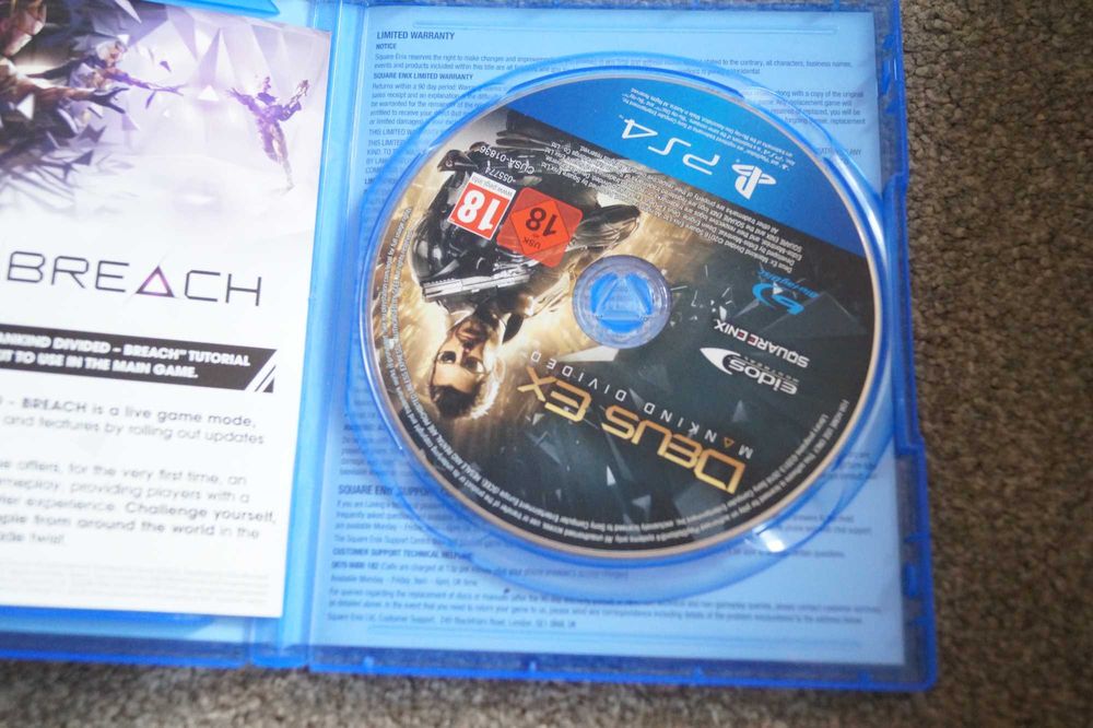 Deus Ex Making Divided ps4