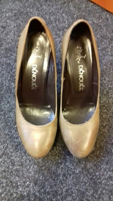 Buty półbuty całe skórzane rozm. 38