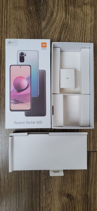 Xiaomi Redmi Note 10S 64GB NFC AMOLED stan bdb + pudełko