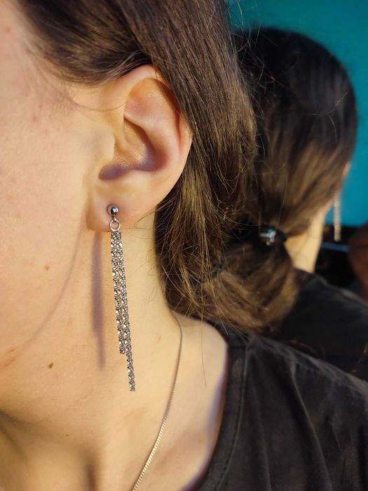 Срібні набори кольцо кульчики колечка 925 проба