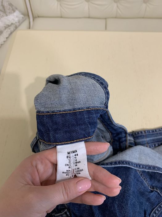 Комбензон комбенизон джинсовий для вагітних H&m 44 р XL