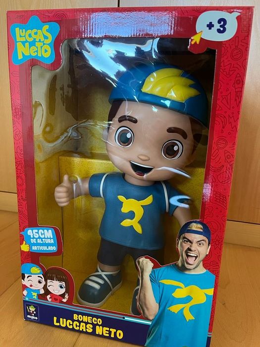 Boneco Luccas Neto Grande (45 cm de altura)