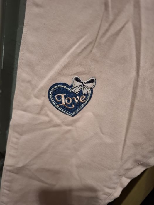 Spodnie pudrowy róż S