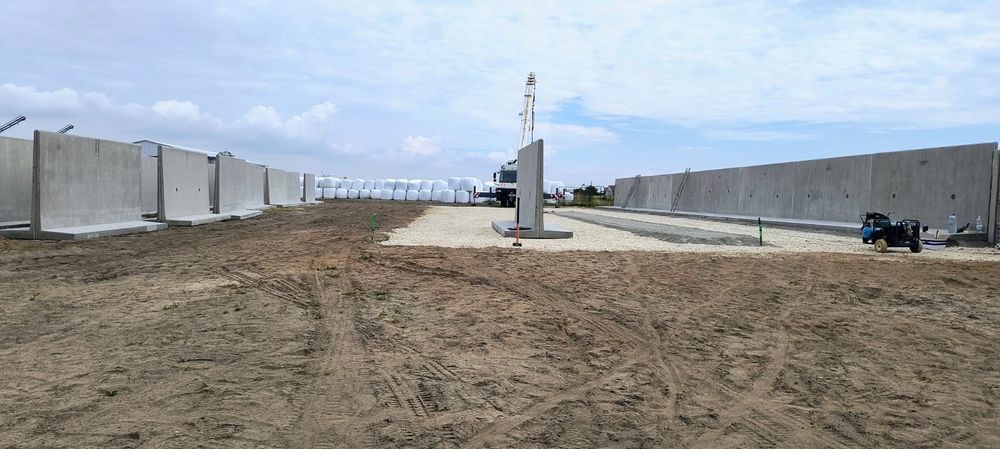 Prefabrykaty silos na kiszonkę