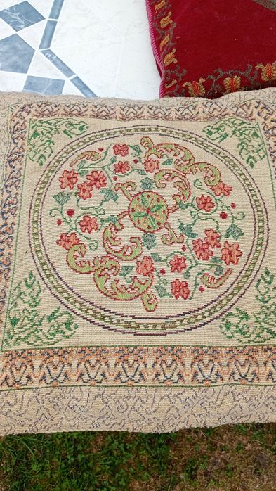 Poduszki PRL poszewki kilim