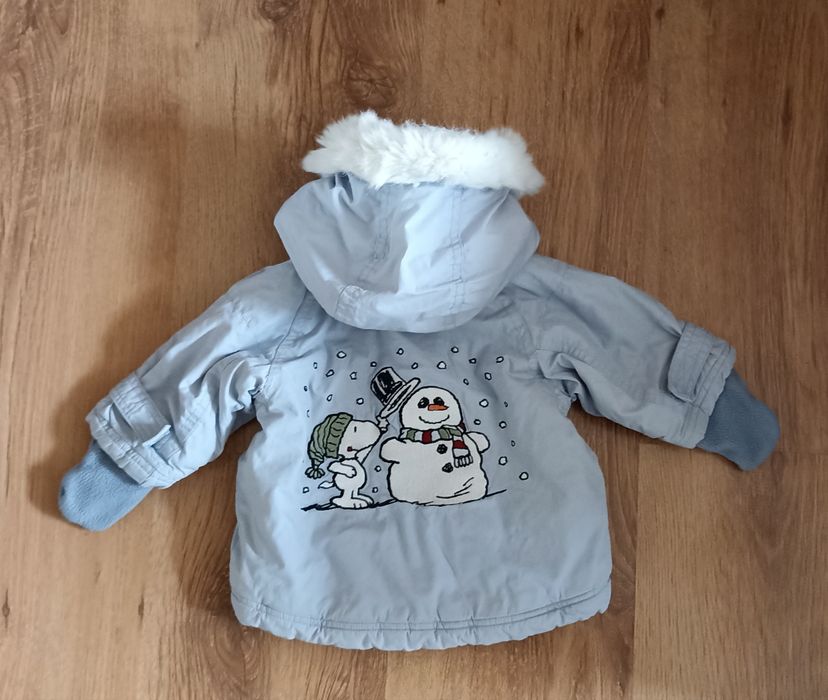 H&M Snoopy kurteczka na polarku rozm. 62 /2-4 msc.