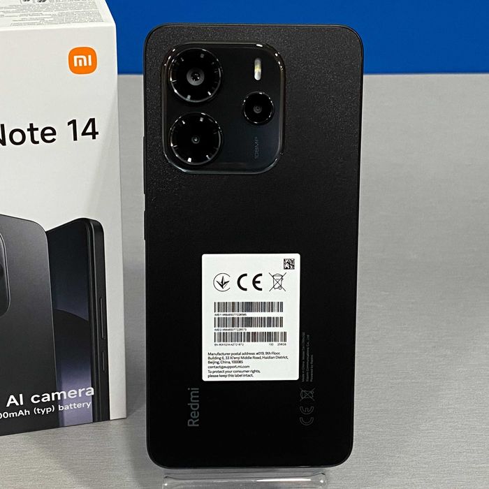 Xiaomi Redmi Note 14 (8GB/256GB) - Black - SELADO - 3 ANOS DE GARANTIA
