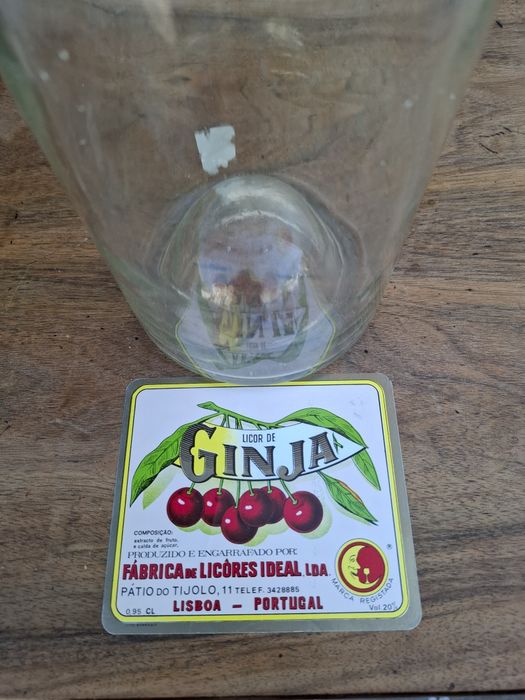 Garrafa antiga de 5 litros