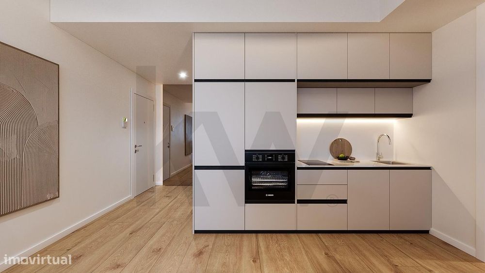 T0 Apartment Under Construction in Tetris — Vila Nova de Gaia — Metro — g