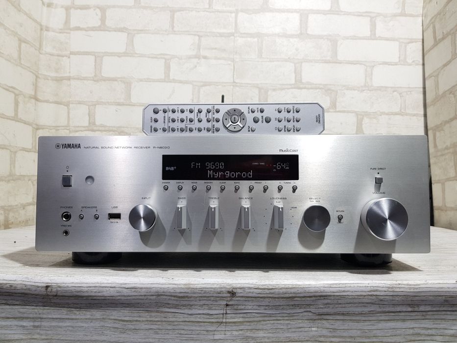 Стерео ресивер YAMAHA R-N803D, *2x145 Вт, Wi-Fi, Bluetooth, USB б/у з Німеччини