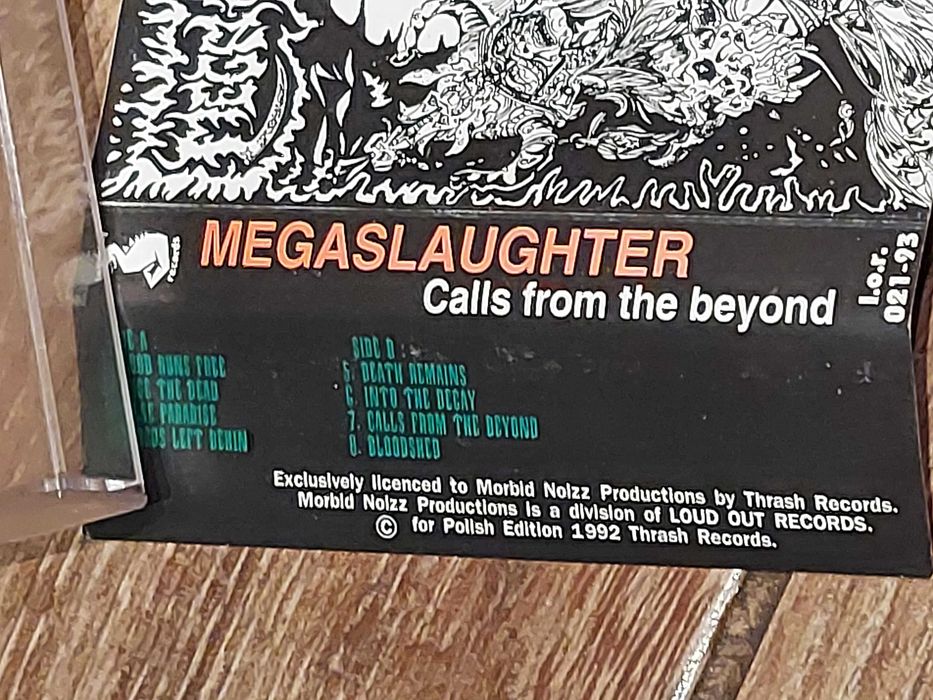 Kaseta magnetofonowa Megaslaughter