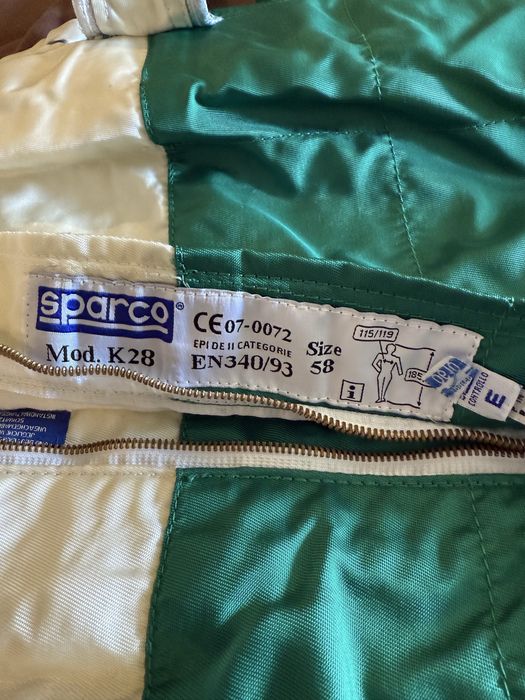 Fato tony kart xlight sparco