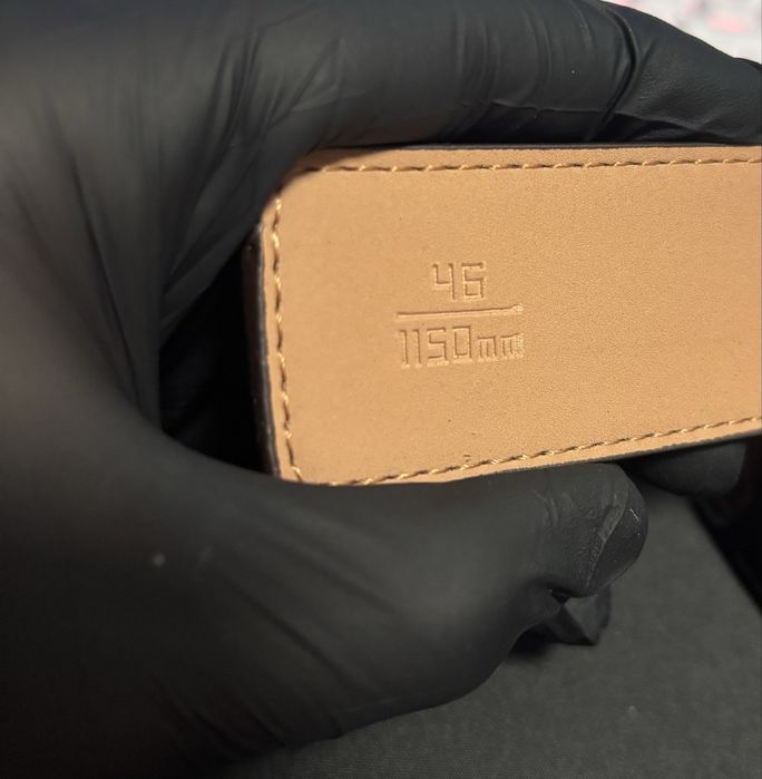 Modny męski pasek louis vuitton paris