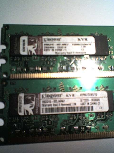 Memorias Pc DDR2 2X1 Gb