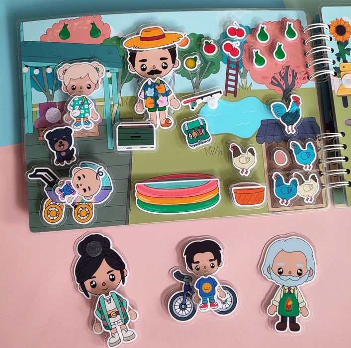 Farma Toca Boca Rodzinne przygody A4, 10 stron