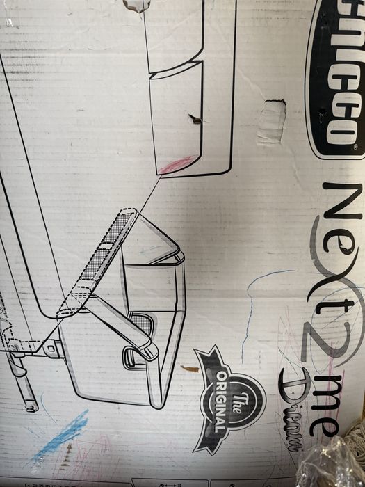Łóżeczko Chicco Next2Me Dream Evo + materac Rucken nowy