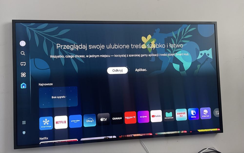 The Frame 2024 Telewizor Samsung QE43LS03DAUXXH QLED 43'' 4K Ultra HD