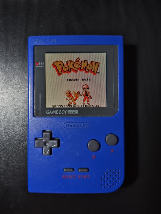 Pokémon Red para Game Boy, versão espanhola (versión en español)