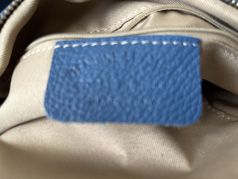 Torebka włoska niebieska