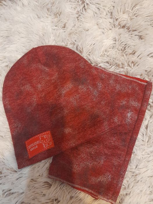 Шапка  хомут комплект демісезонний весна осінь