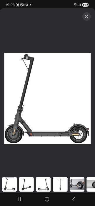 Електросамокат Xiaomi Mi Electric Scooter Essential Black