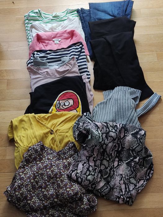 Paczka ubrań ciąża i karmienie