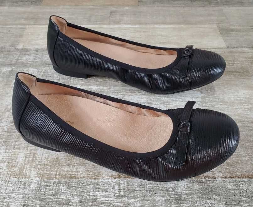 Ортопедические туфли Vionic (балетки) натуральная кожа, раз. 39,5-40