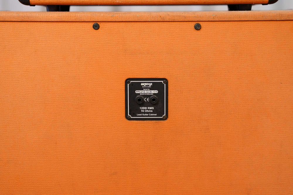 Coluna Guitarra Orange PPC212 2x12 (Made in England / Altifalantes UK V30)