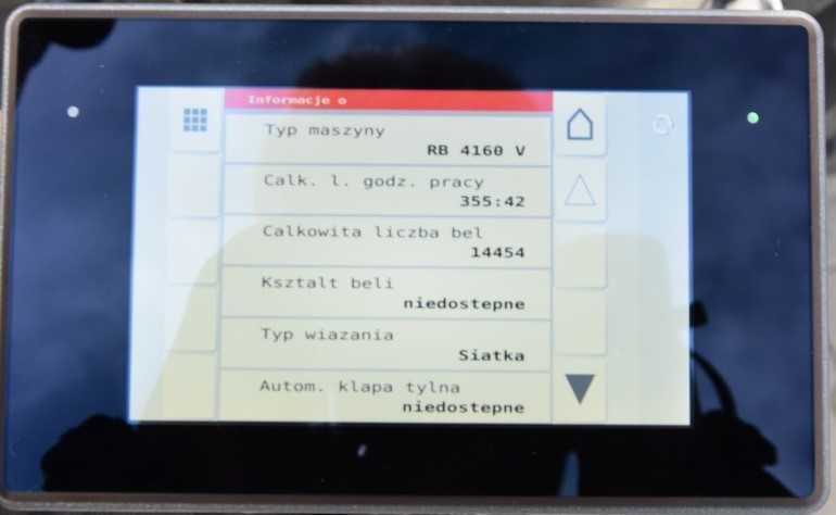 Prasa zwijająca RB 4160 V XTRA MASSEY FERGUSON rok prod. 2023 używana