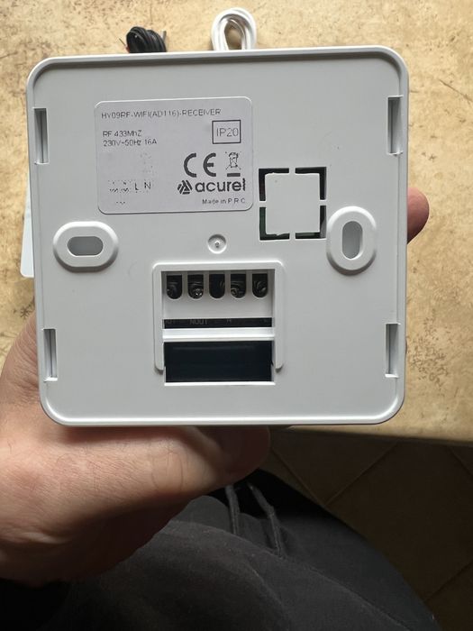 NOWY Termostat elektroniczny Wifi ACUREL AD116