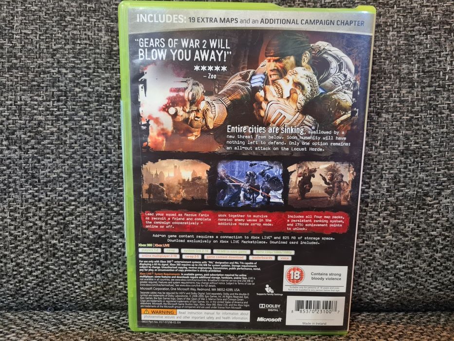 Gears of War 2 Xbox 360