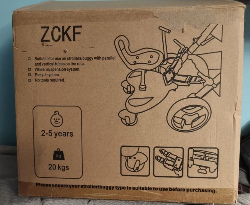 Buggy Board, dostawka do wózka, platforma do wózka dla 2 dziecka