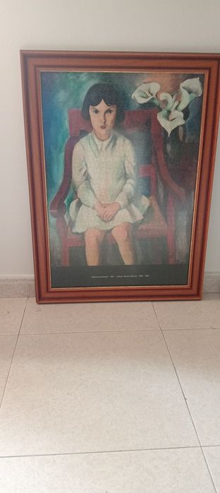 Quadro feito em puzzle