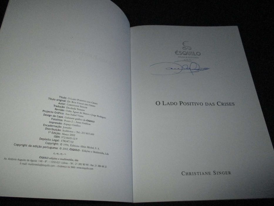 Livro O Lado Positivo das Crises Christiane Singer
