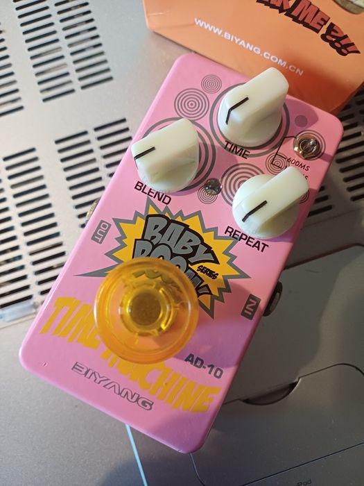 Biyang AD-10 Time Machine Analog Delay efekt gitarowy echo jak Akai