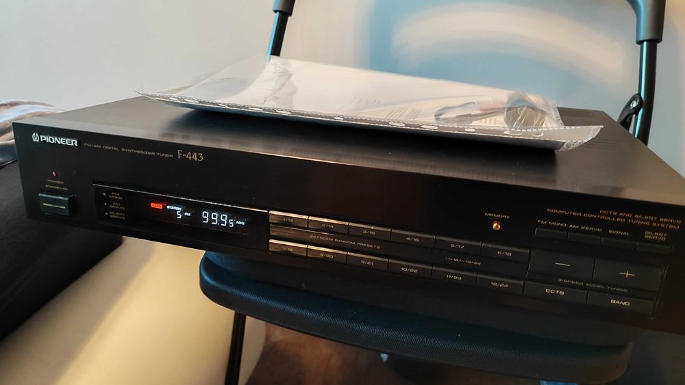 Tuner Pioneer F443 jak nowy! Vintage 1990 rok ,Gdynia